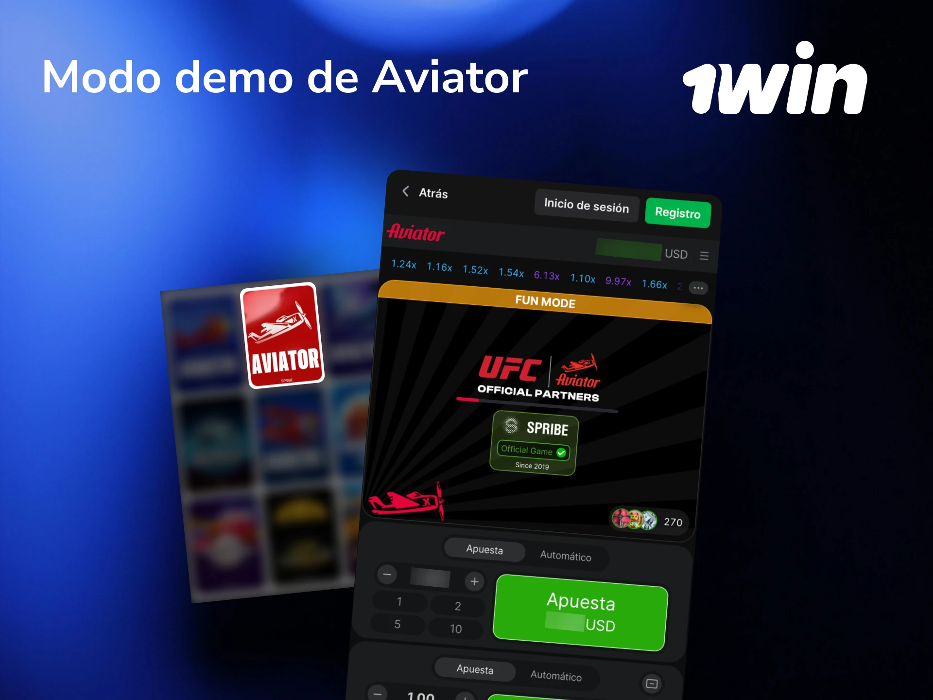Probá el modo demo de Aviator en 1win sin arriesgar dinero real antes de apostar.