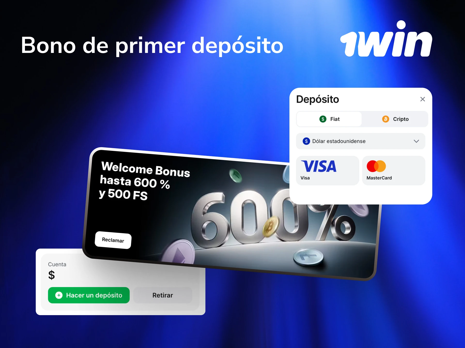Activá el bono de primer depósito en 1win y recibí bonificación adicional al cargar fondos desde México.