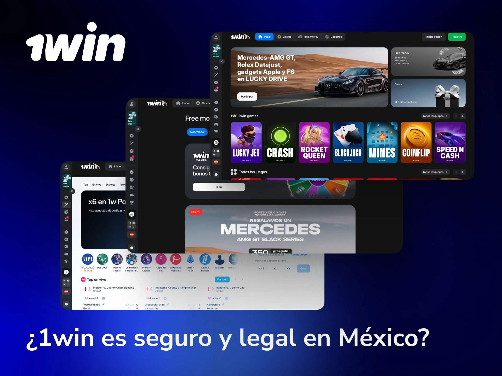 1win opera con licencia internacional y medidas de seguridad para jugadores desde México.