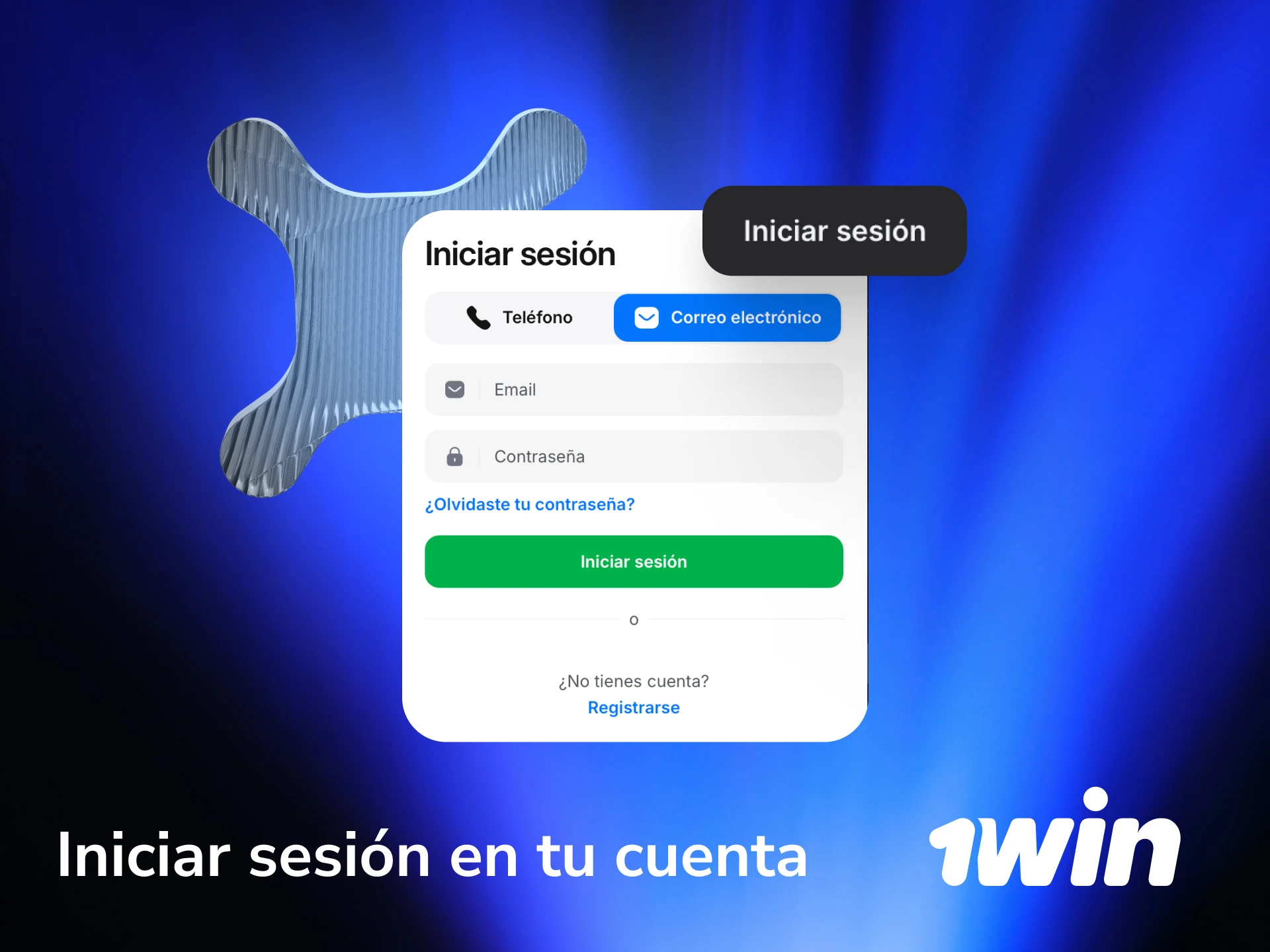 Iniciá sesión en tu cuenta de 1win con tu correo o usuario y contraseña desde México.