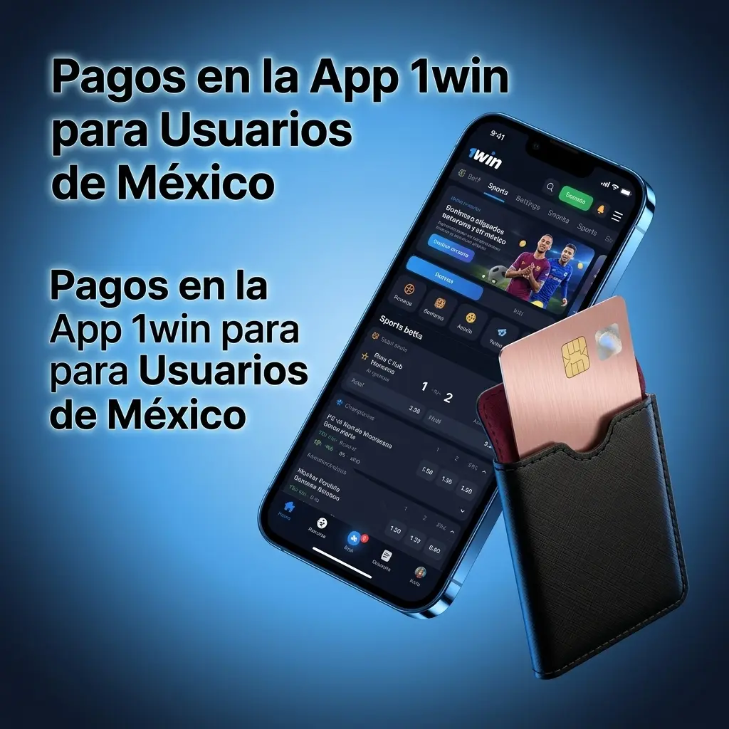 Métodos de pago en la app 1win para México: Visa, OXXO, criptomonedas y más desde 100 MXN